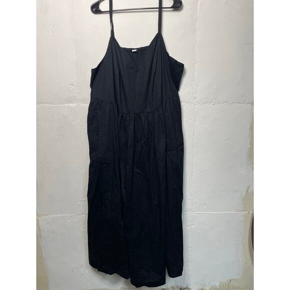 Old Navy Womens Plus Size Black Maxi Dress Size 4X - Picture 1 of 8